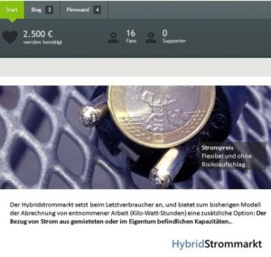 Hybridmarkt Strommarktdesign