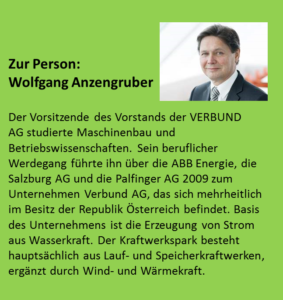 Debattenabend Elektromobilität mit Wolfgang Anzengruber